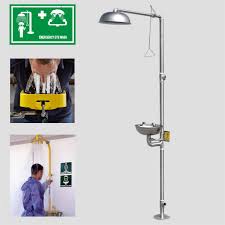 Bồn Rửa Mắt Và Tắm Khẩn Cấp AT-S150 Thép Không Gỉ 304