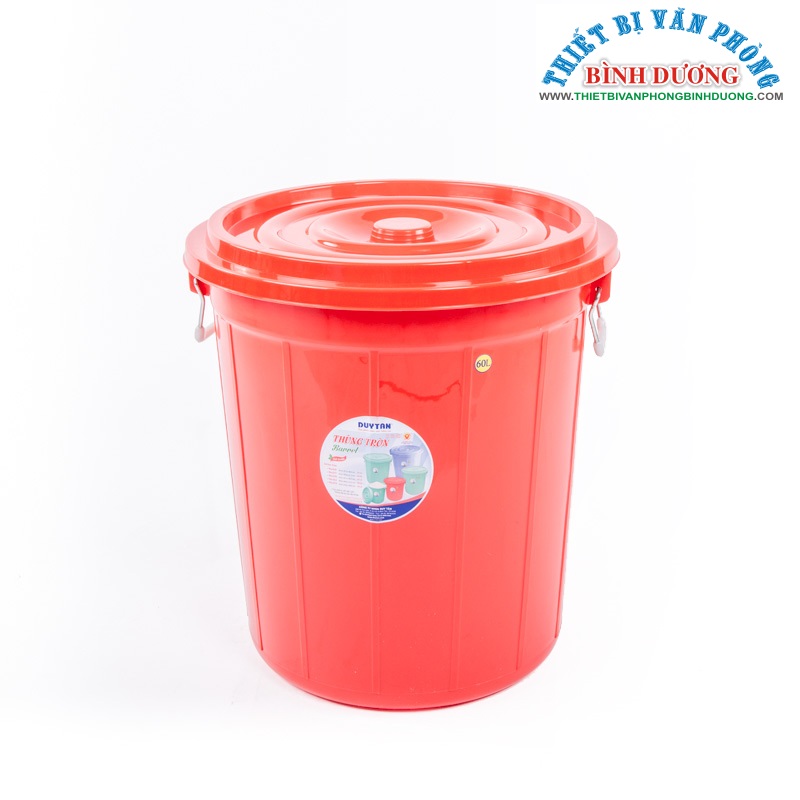 Thùng nhựa tròn 60L