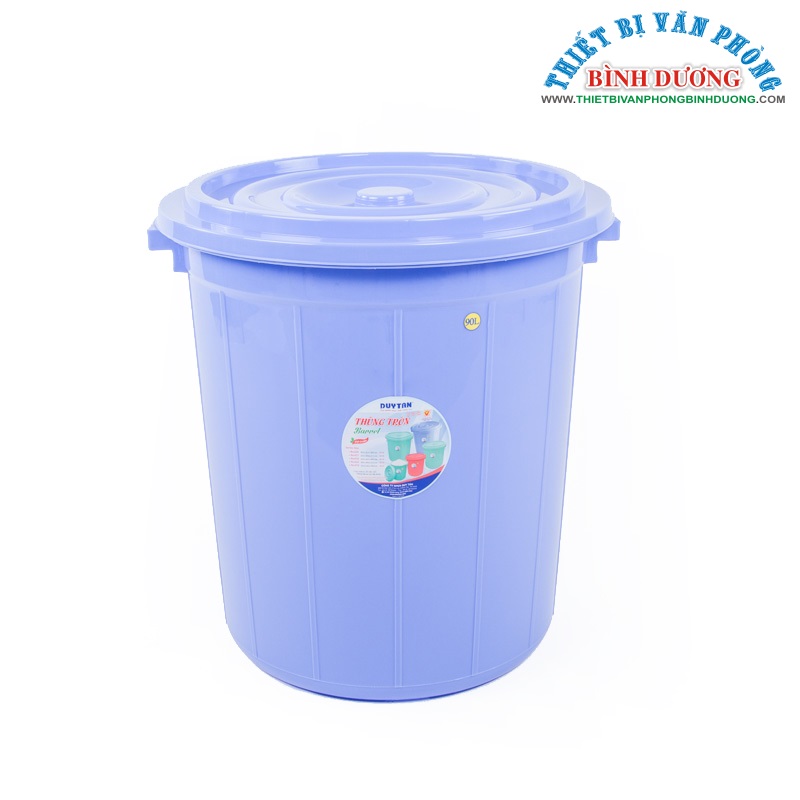 Thung nhựa tròn 90L